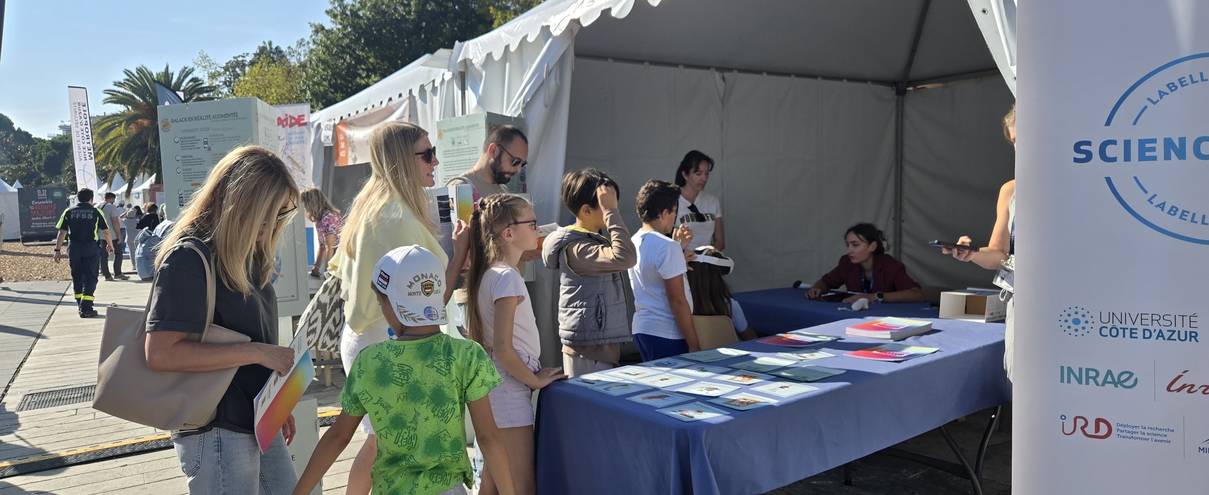 Stand Université Côte d'Azur avec Alternate Events